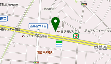 トヨタモビリティ東京株式会社 葛西店の地図画像