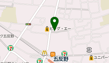 ペットサロンファスニングの地図画像