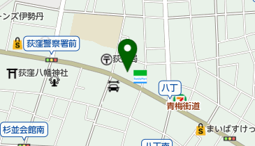 荻窪桃井どうぶつ病院杉並動物循環器クリニックの地図画像