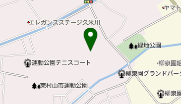 情熱食堂東村山店の地図画像