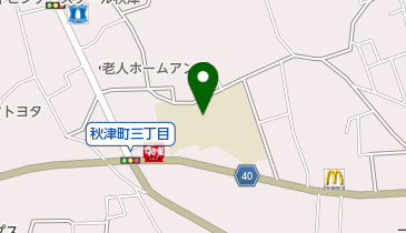 東村山市立 秋津児童クラブの地図画像