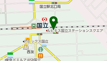 マツゲエクステサロンホワイトジュエルの地図画像