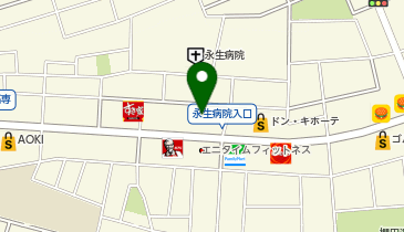 トヨタモビリティ東京株式会社 めじろ台店の地図画像