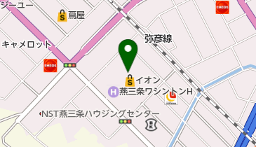 洋服のお直しSANWAの地図画像