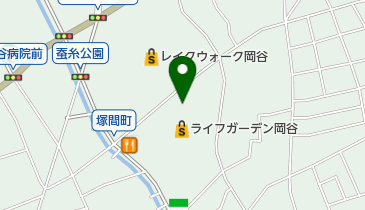 唐揚げのやまざき岡谷店の地図画像