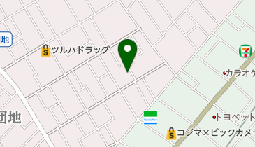 井上学院の地図画像