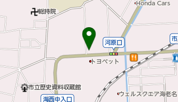 大樹どうぶつ病院の地図画像