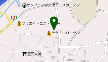 こもれびペットクリニックの地図画像