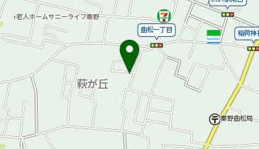 渋沢すずらん整体院の地図画像