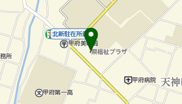 山梨県庁 福祉保健部 健康長寿推進課 山梨県認知症コールセンターの地図画像