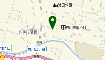 十字堂ないとう薬局貢川店の地図画像