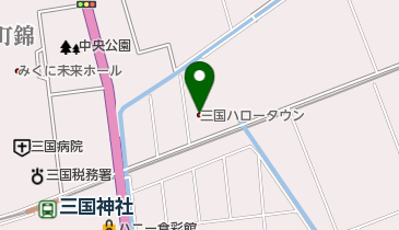 オレンジステーション三国の地図画像