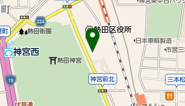 カラオケ喫茶バーチンチン(CinCin)の地図画像