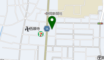 foryouジュビロード店の地図画像