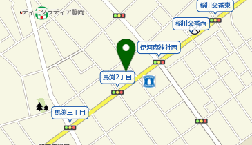 駿河屋馬渕店の地図画像