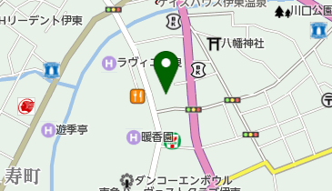 株式会社ジャパン保険エース伊東支店の地図画像