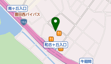 ほぐし処福路153広場店の地図画像