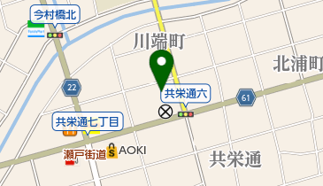 東尾張みるく屋さんの地図画像