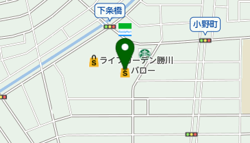みんなの保険ShOPライフガーデン勝川店の地図画像