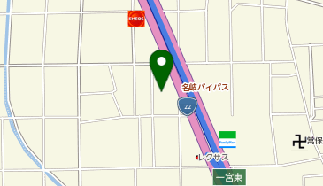 マイシュウサガール一宮店の地図画像