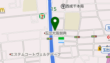 オーエムサービスの地図画像