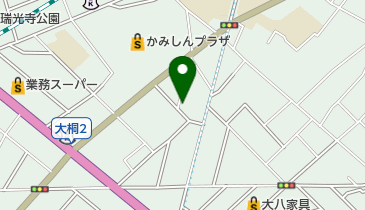 平谷屋の地図画像