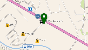 ヘアークラブアトリエ&K2の地図画像