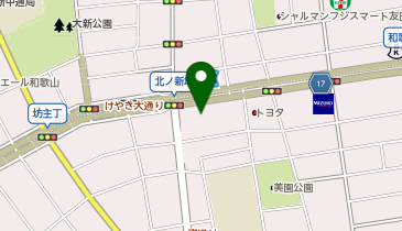 KEG和歌山市若竹学級運営管理事務局の地図画像