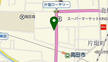 関西理容の地図画像