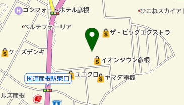 パシュパティ彦根店の地図画像