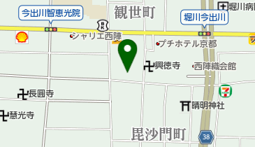 ORIWASHOPの地図画像