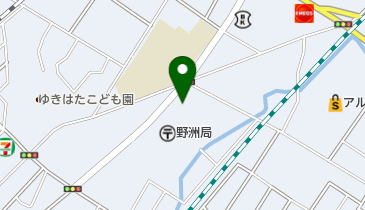 野洲市役所 政策調整部 市民病院整備課の地図画像