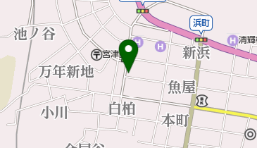 よこかわ時計店の地図画像