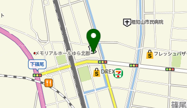 ナイン福知山の地図画像