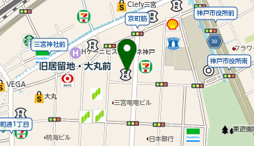 エムハート薬局京町店の地図画像