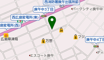 もも動物病院の地図画像