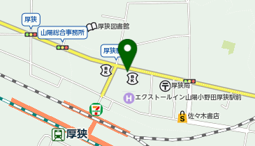 はな美容室ドットの地図画像