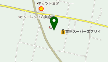 ココロ調剤薬局 六条店の地図画像