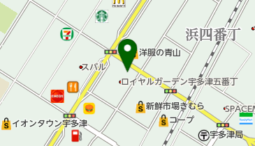 宇多津坂口鍼灸整骨院の地図画像