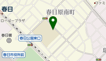 春日原小学校放課後児童クラブ・たいようクラブの地図画像