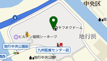 ピザクックエクスプレスPayPayドーム店の地図画像