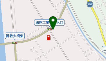 自然のめぐみの地図画像