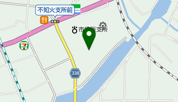宇城市不知火体育館の地図画像