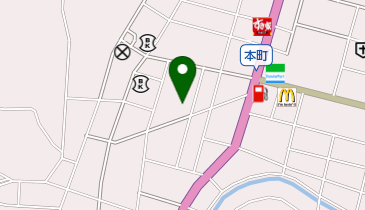 本町公民館の地図画像