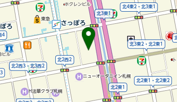株式会社産経旅行 北海道支店の地図画像