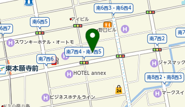 鮨龍の地図画像