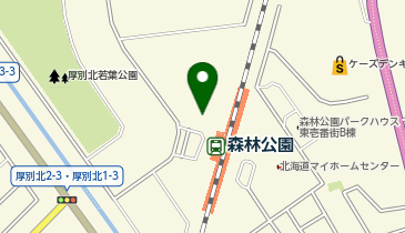 フードセンター森林公園店の地図画像