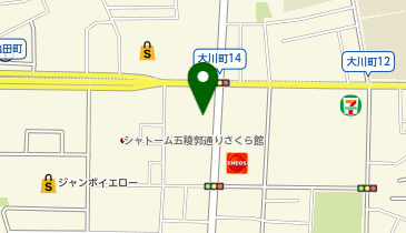 ビューティサロンアイの地図画像