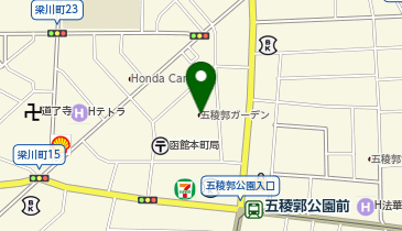 配食のふれ愛函館店の地図画像