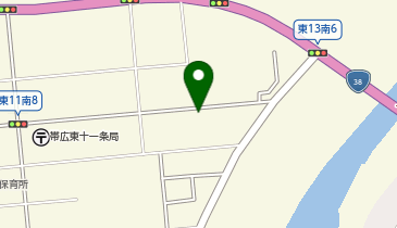 十勝のそら動物病院の地図画像